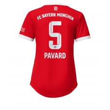 Bayern Munich Benjamin Pavard #5 Hemmatröja Dam 2022-23 Korta ärmar